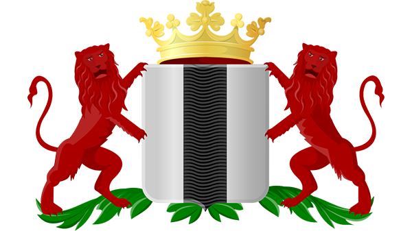 Wapen gemeente Delft Wapen gemeente Delft - in kleur op transparante achtergrond - 600 * 337 pixels